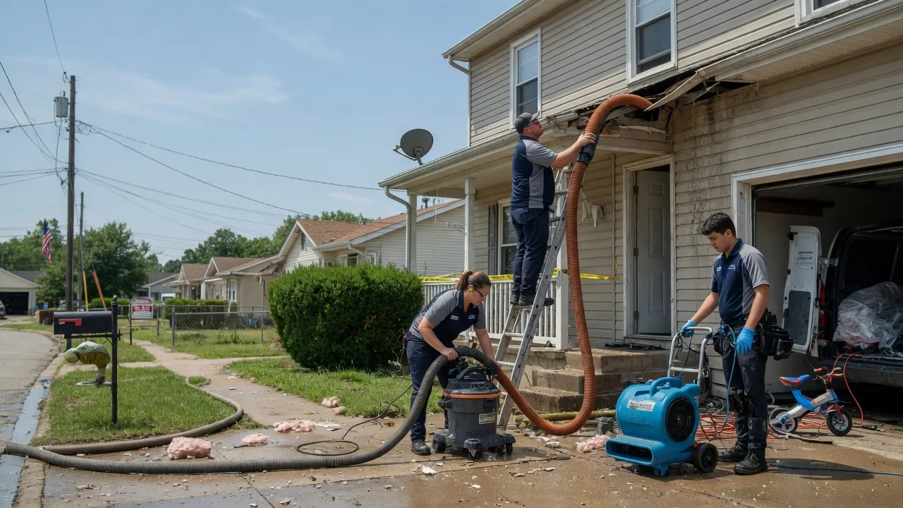 Water Damage Restoration in Alverda, PA near me